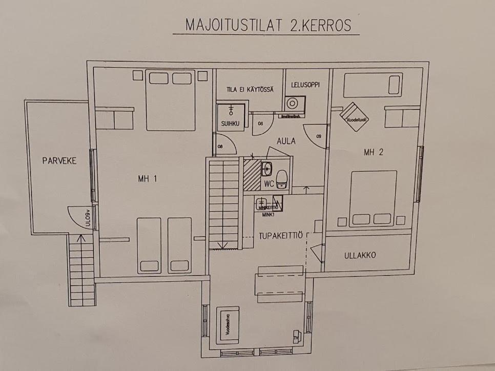 דירות Paltaniemi Toivonniemen Kotimajoitus מראה חיצוני תמונה